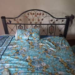 iron bed