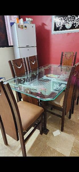 Dinning table 6 seater (9/10) 3