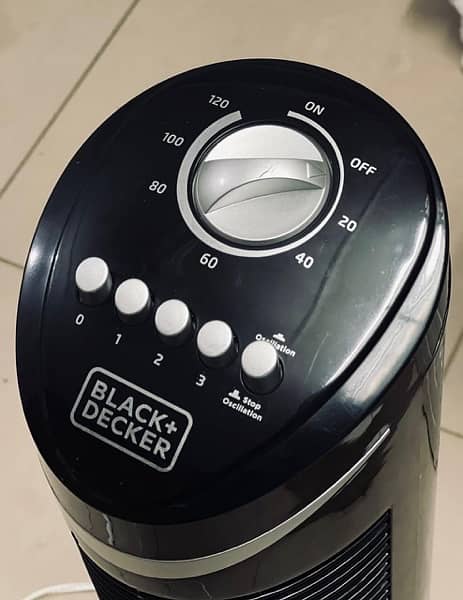 Black Decker Company Tower Fan 1