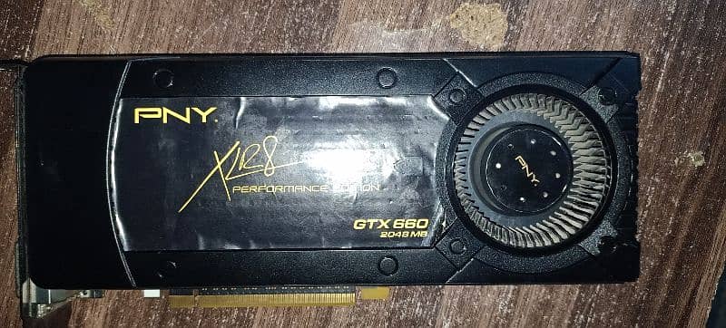 Graphics card Nvidia GTX 660 2gb DDR 5 192bit 2