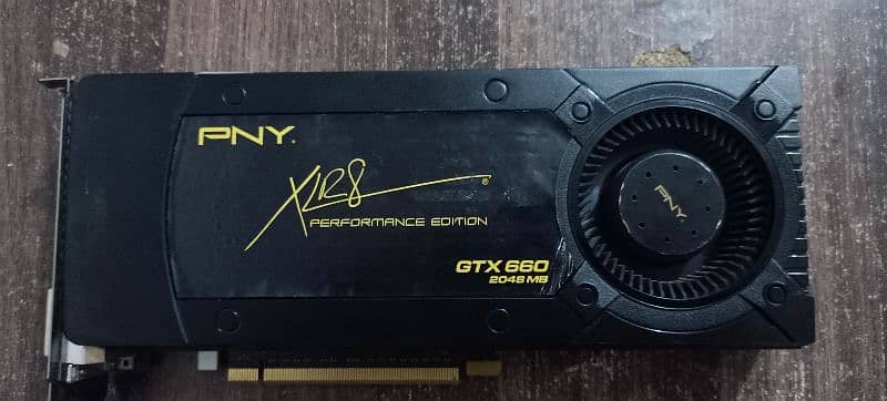 Graphics card Nvidia GTX 660 2gb DDR 5 192bit 5