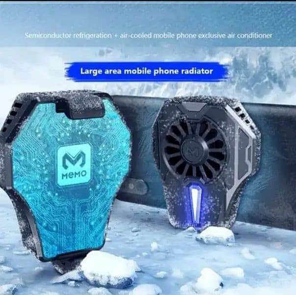 MEMO M10 COOLING FAN FOR "PUBG" MOBILE RADIATOR CASE 5