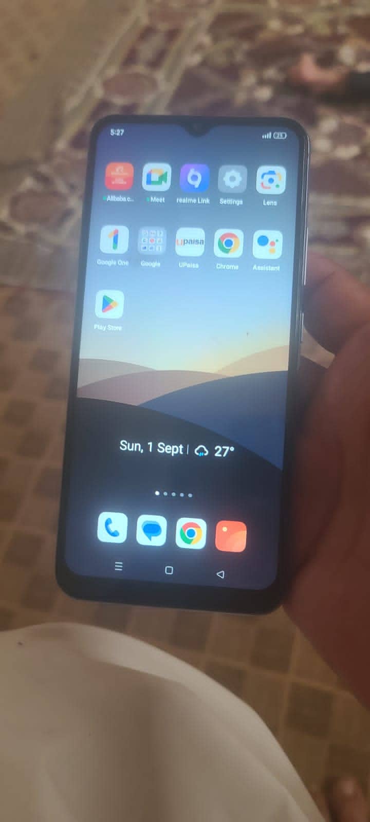 Realme c25s with box pannel changed exchange possible 5