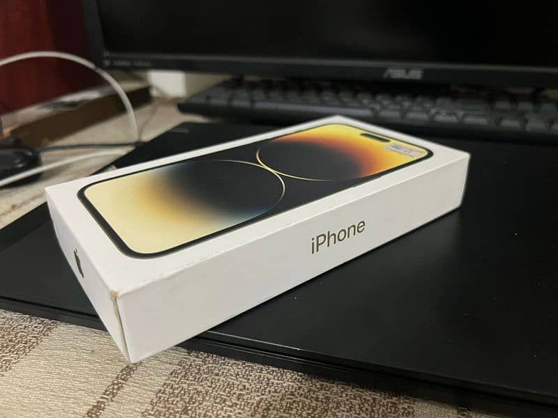 iPhone 14 pro max - 256GB (Golden) - JV 6