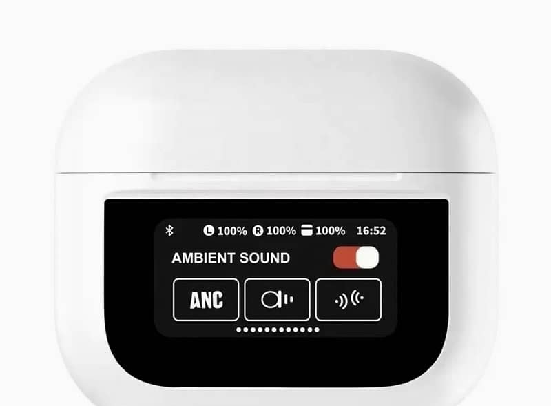 AIRPODS A9 PRO Touch Screen ANC/ENC Noise Reduction, Touch Control 3