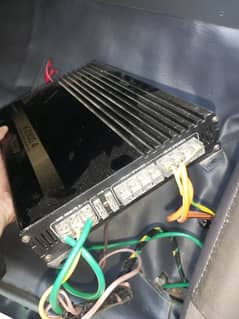 Car amplifier and speaker for urgent for sale