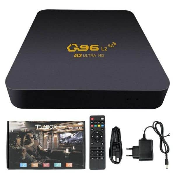 Android TV Box X96q 4gb +64gb with 5000 free channels 7