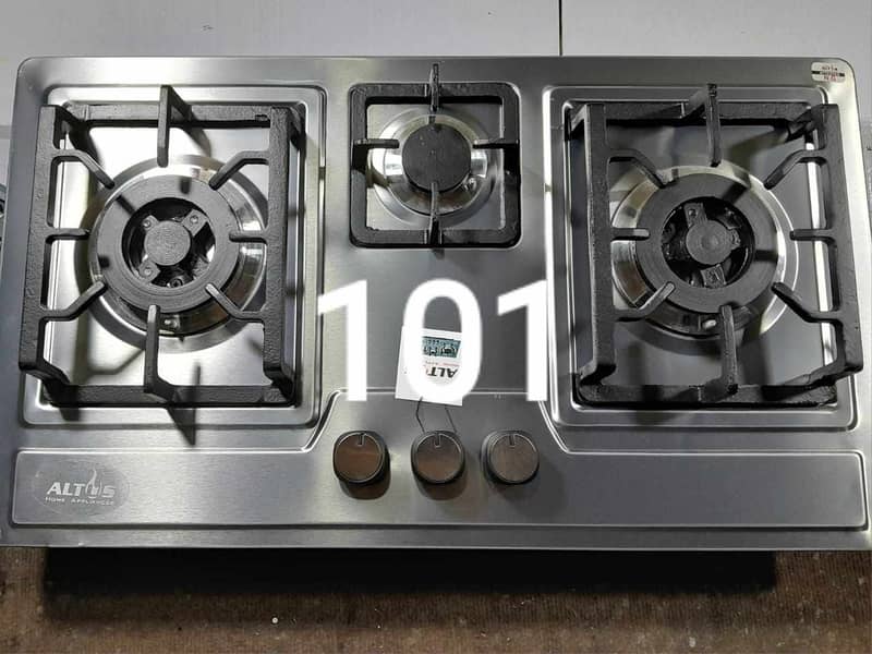 gray nite marble and 3D  automatic  stove 15