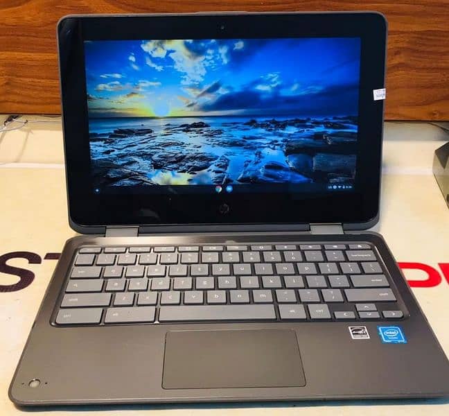 Hp Touch 4gb 32gb Chromebook 360 rotateable 2029 updates 2