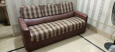 leather ka sofa