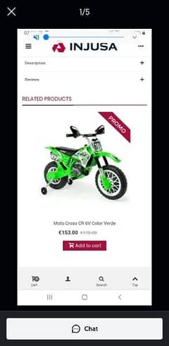 kids Electric imported bike ( age 2 to 4 year )