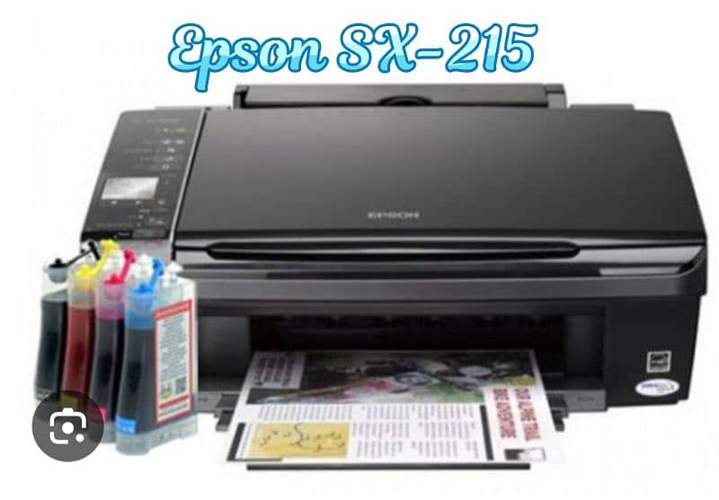 Epson XP-445/XP-312/SX-215 4 Color Inkjet Printer with Eco Tank 4