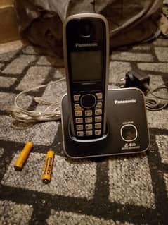 cordless for landline phone with 2.5 hours battery backup 0