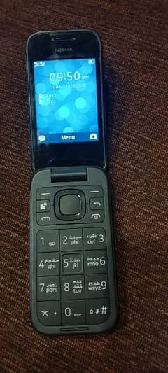 New model Nokia 2660 flip with box and charger