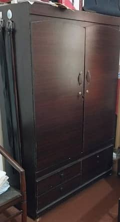 Clothes Wardrobe Formica Fine Quality - Double Doors