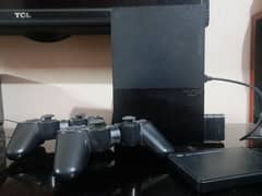 PLAYSTATION 2 | SLIM MODEL | HARDRIVE CONNECTED | +35 INSTALLED GAMES