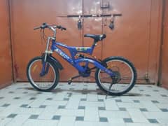 USED BLUE COLOUR MORGON CYCLE WITH GEAR JUMPER