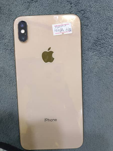 Iphone XXMax 64GBNON PTA ALL OK(03032178237 3