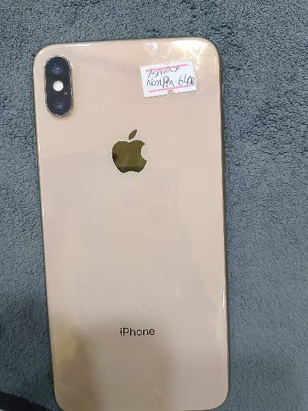 Iphone XXMax 64GBNON PTA ALL OK(03032178237 4