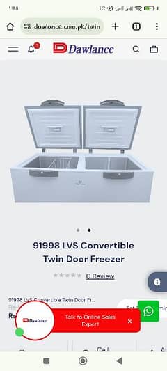 Dawlance convertible freezer inverter