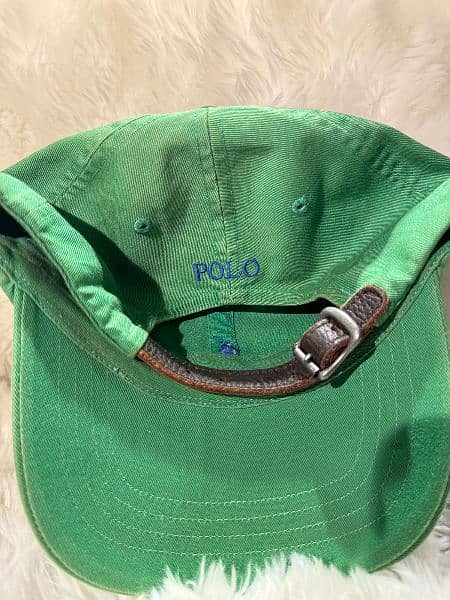 Polo cap leather grip Fashion style 4