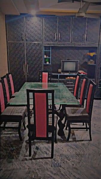 Dining Table Hard wood set 0