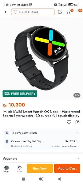 imilab kw66 smart watch 3