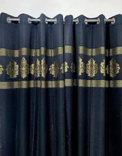 1 PC jacquard Top Border Curtain