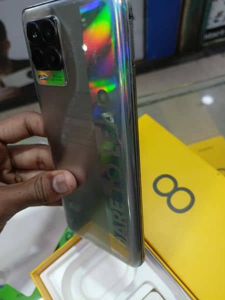 Realme 8 complete box charger panel change 10