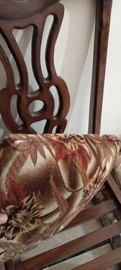 7 chairs wooden with good condition