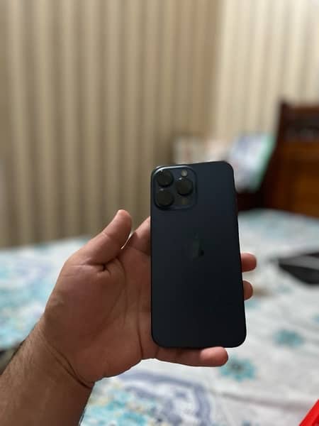 Iphone 15 pro max non pta (jv) 256gb Blue Titanium with box 2