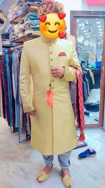 Wedding Branded Shirwani 2