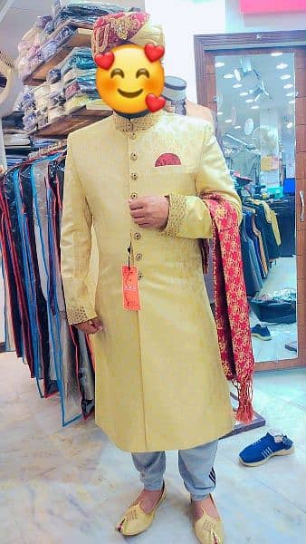 Wedding Branded Shirwani 3