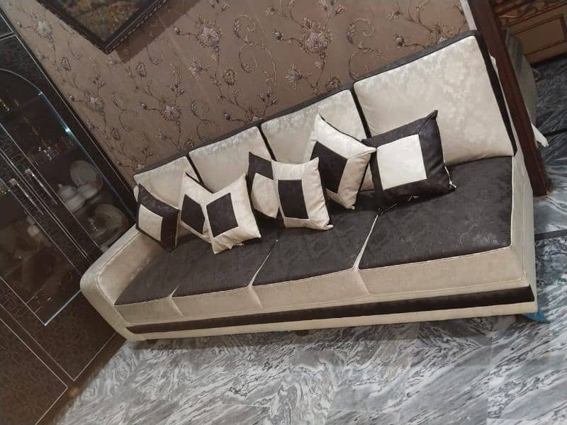 Sofa set L shaped large 8 seter 1