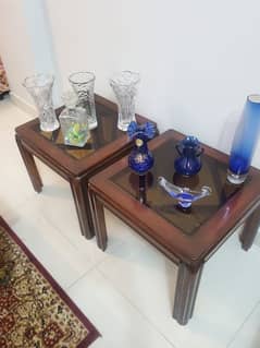 Pure Sheesham Wood center table and 2 side tables