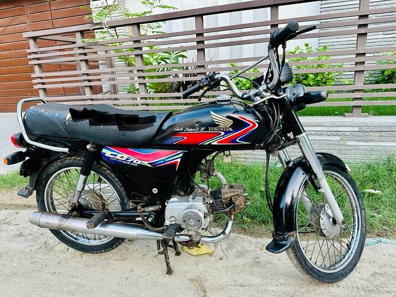 Genuine Honda CD 70 Model 2018 6