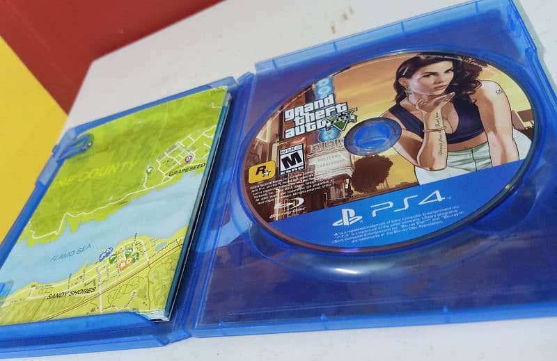 GTA V PS4 DISC 2