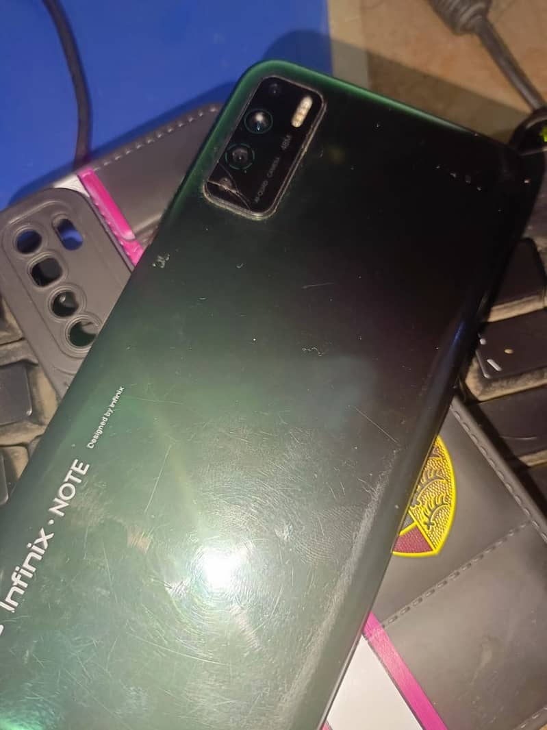 Infinix Note 7 Lite 4 128 Good Condition with box 14000 10