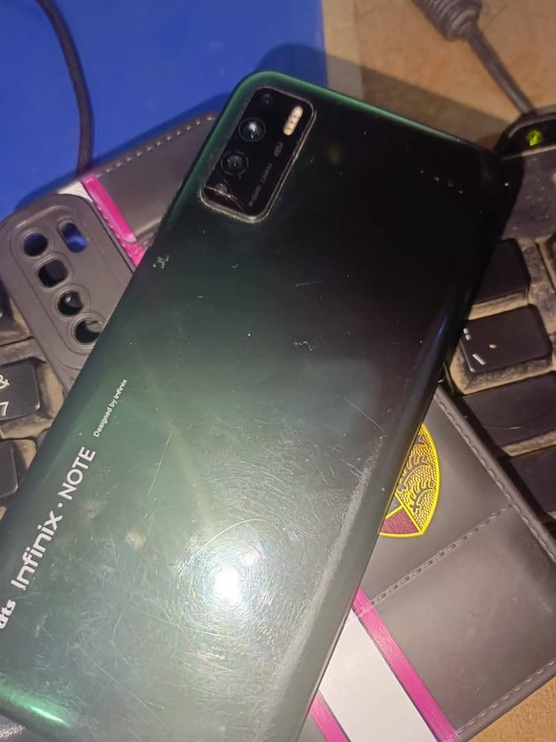 Infinix Note 7 Lite 4 128 Good Condition with box 14000 13