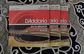 Daddario Rare strings