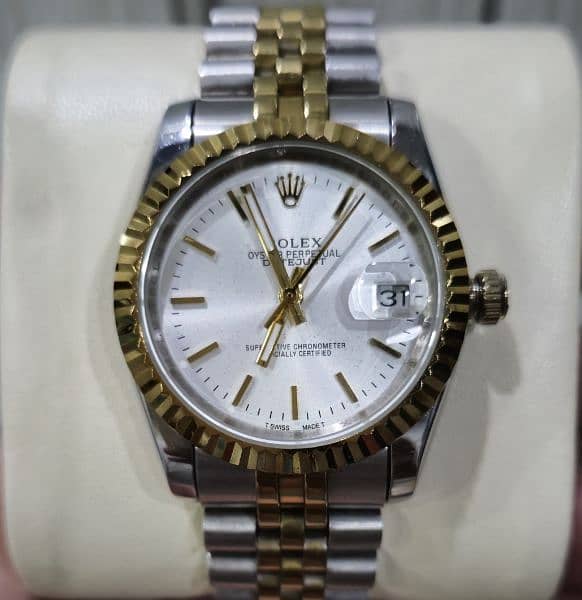 Rolex Date Just Two Tone Automatic 0