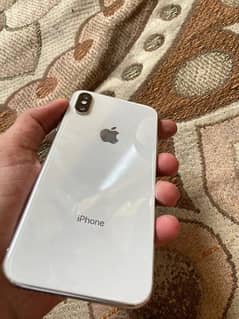 iphone X White color PTA approve 256 GB All ok only battery change