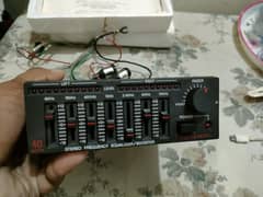 40-Watt Stereo Frequency Equalizer/Booster