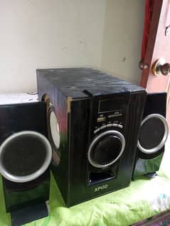 Xpod 2.1 sound system All ok  bt Wala nh he  add read