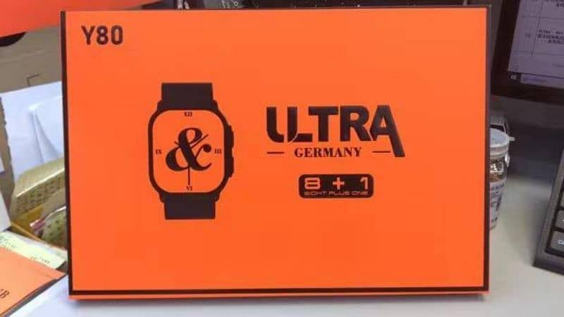 Y80 Ultra Smart Watch 8 straps With Watch Case Amazing Watch 3