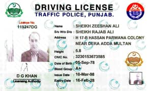 I want a family driving/ office driving job in Multan