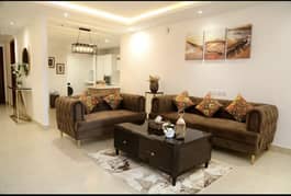 Two beds luxury apartment for rent on daily basis in bahria lahoe 0