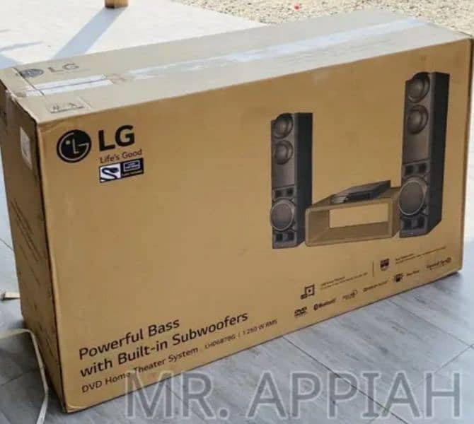 LG HOME THEATER LHD687 1250 WATTS 1