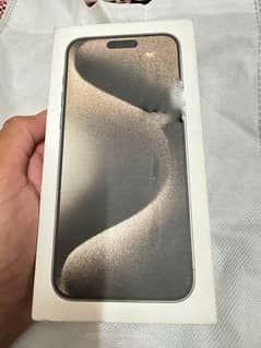 IPhone 15 Pro Max 256 GB BH 100%factory locked