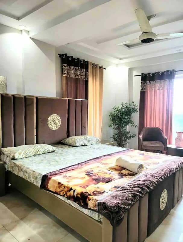 One bedroom apartment for rent on daily basis in bahria town lahore 4